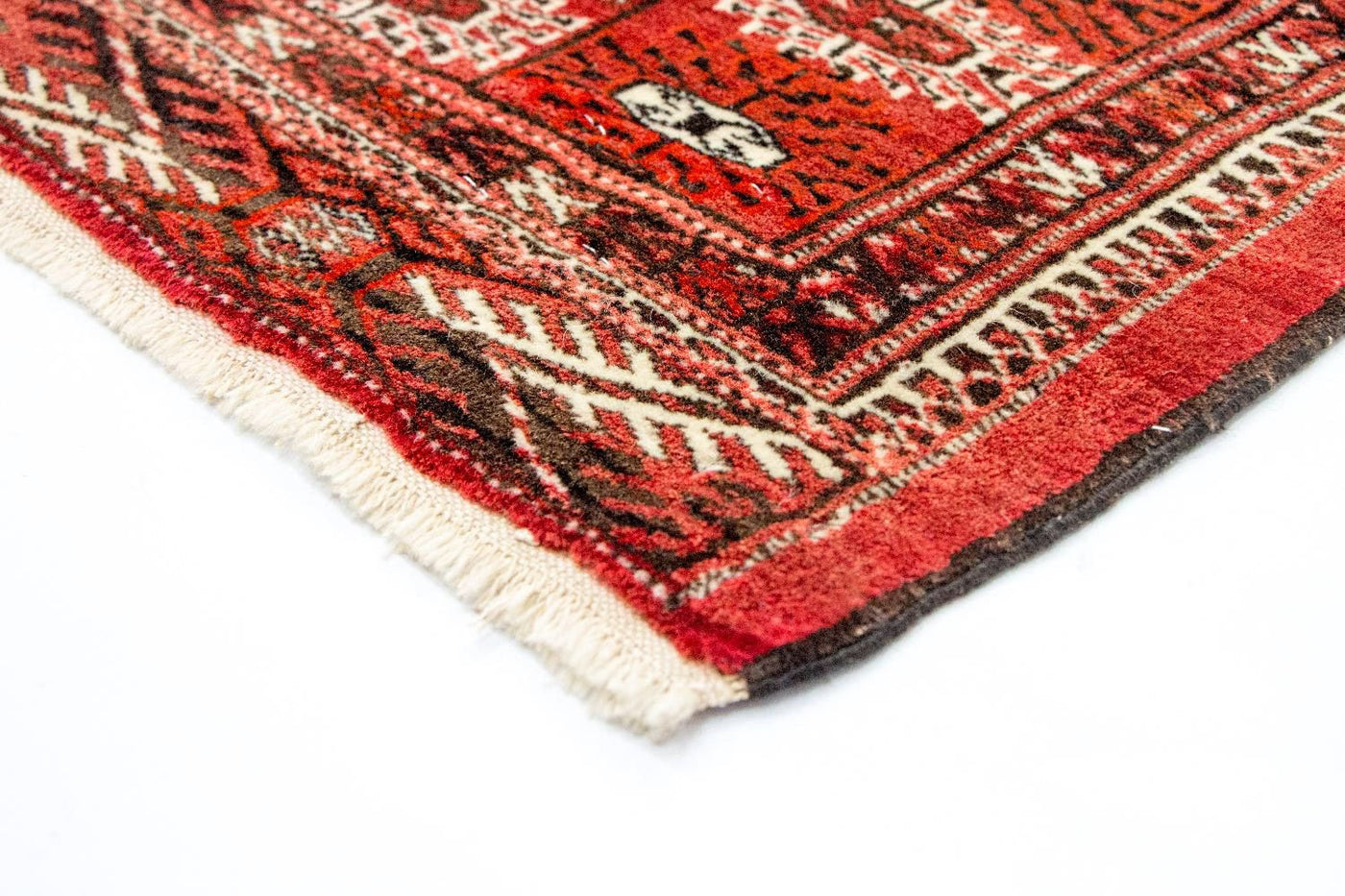 Afghansk matta - Bukhara - 229 x 174 cm - röd