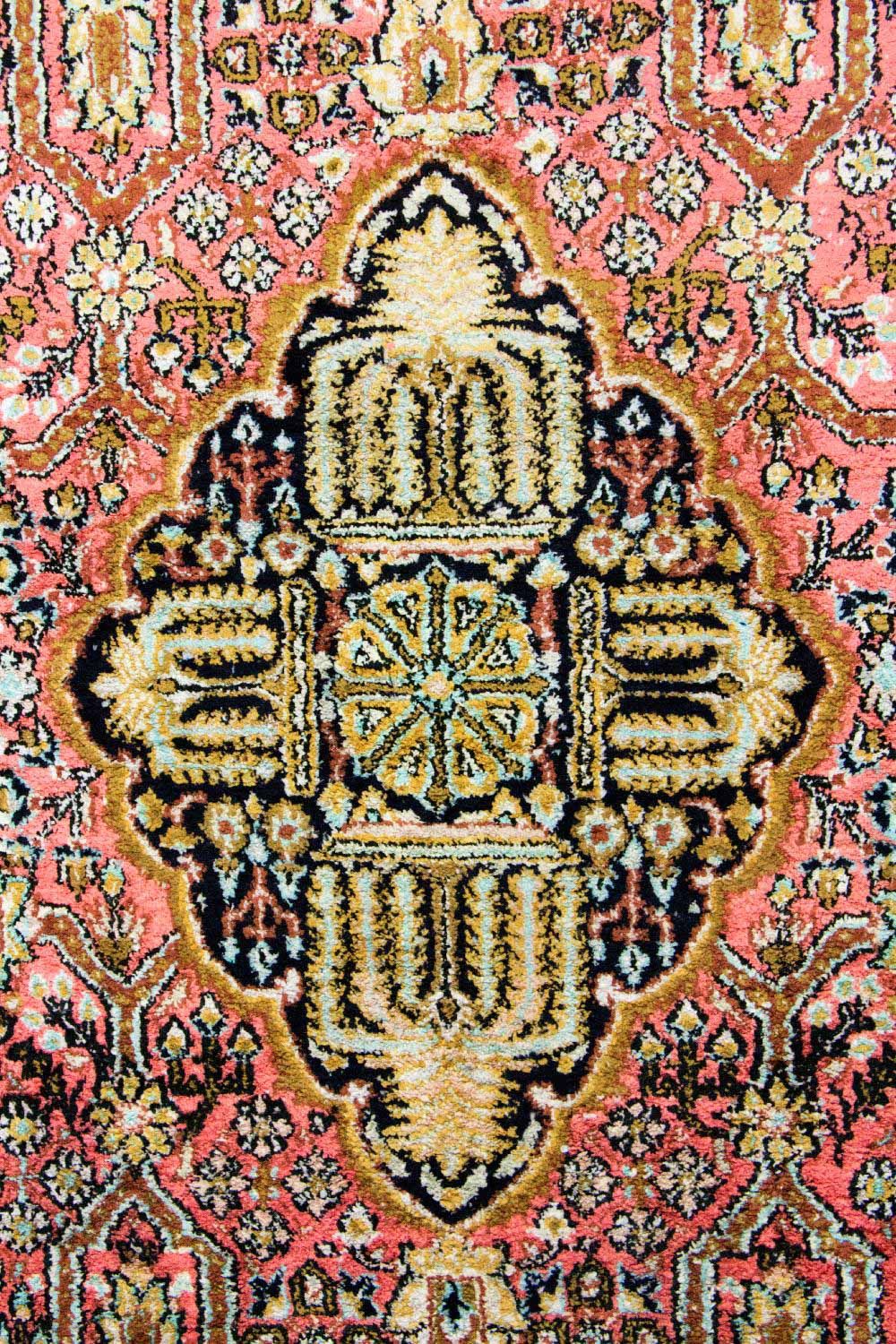 Sidenmatta - Kayseri - 169 x 105 cm - rosa