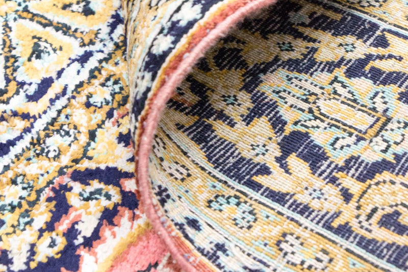 Sidenmatta - Kayseri - 169 x 105 cm - rosa