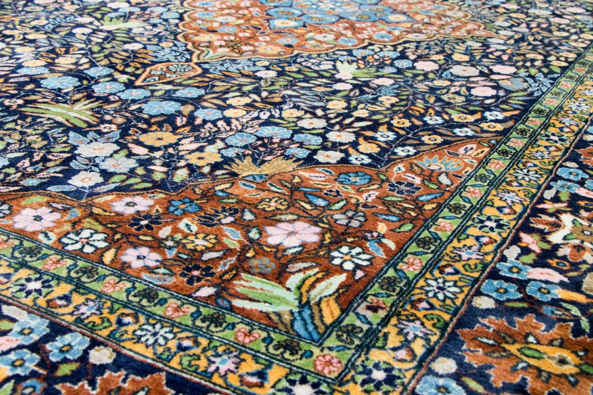 Oriental Carpet - 226 x 140 cm - blå