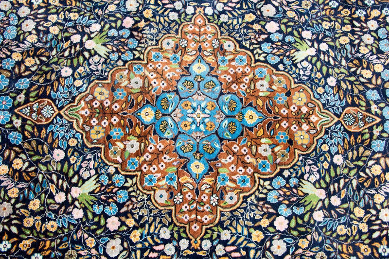 Oriental Carpet - 226 x 140 cm - blå