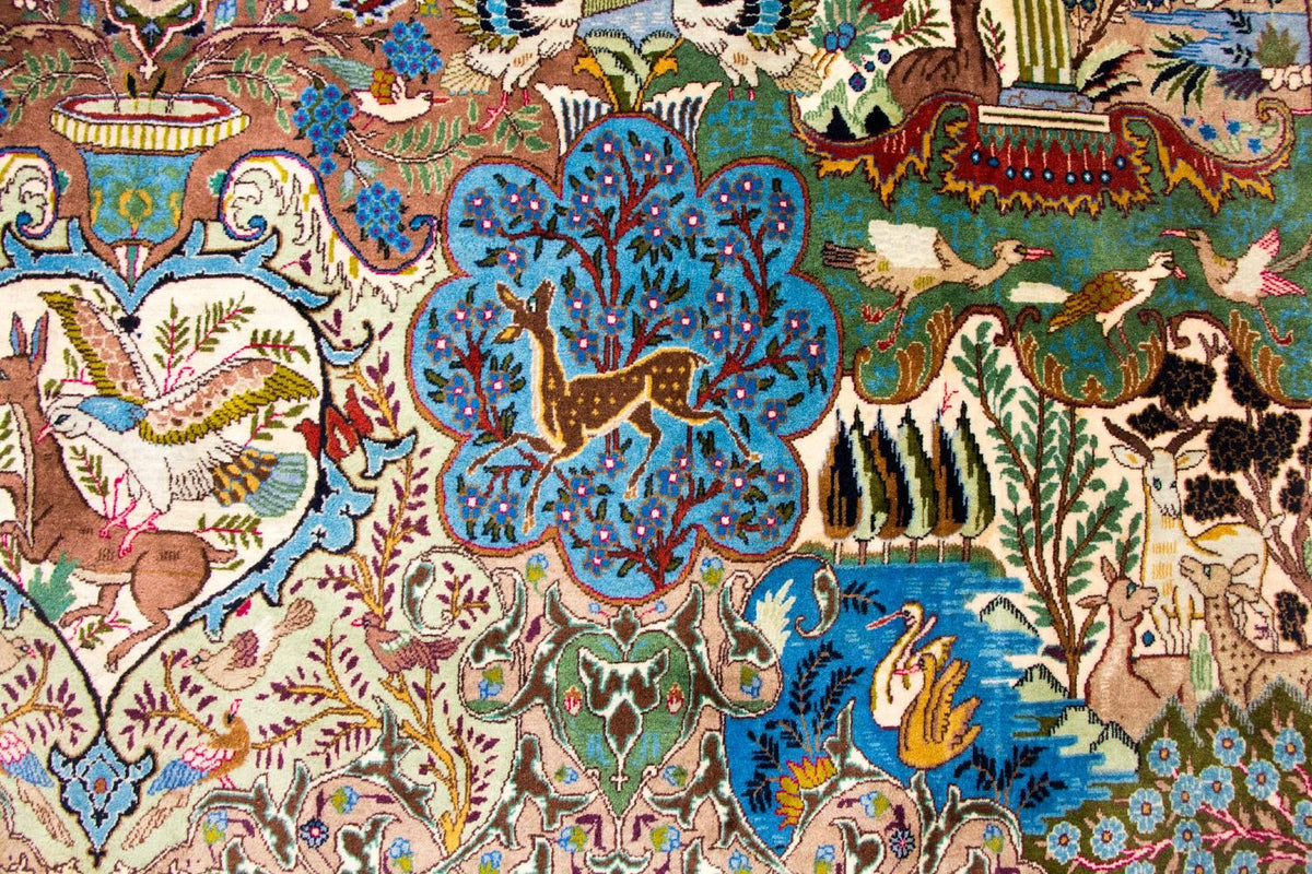 Persisk matta - Classic - 390 x 300 cm - flerfärgad