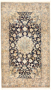 Nain - 6La Mattan 135x236cm - Persisk matta - Rektangulär / Mörkblå / 135 x 236 cm Rektangulär