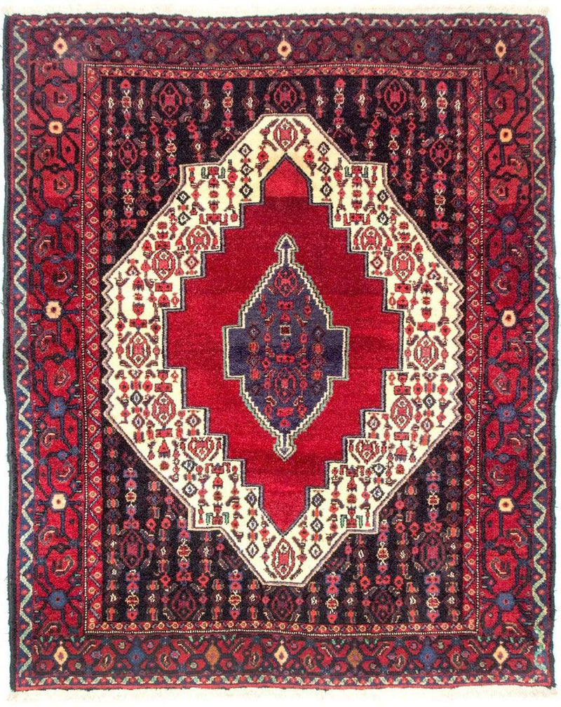 Persisk matta - Classic - 158 x 126 cm - röd