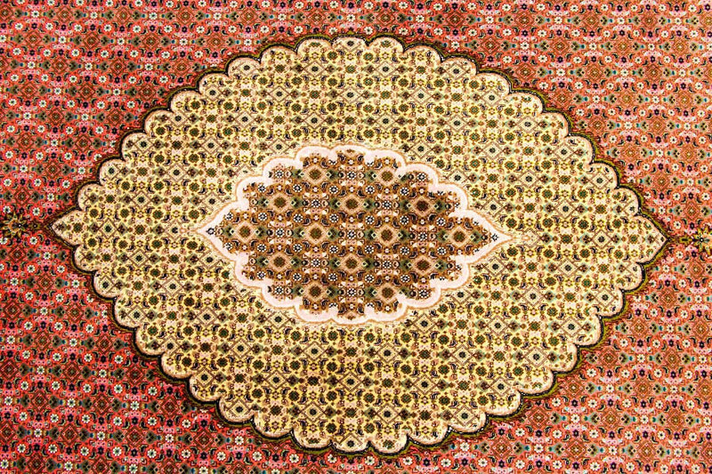 Persisk matta - Tabriz - Royal - 300 x 204 cm - orange