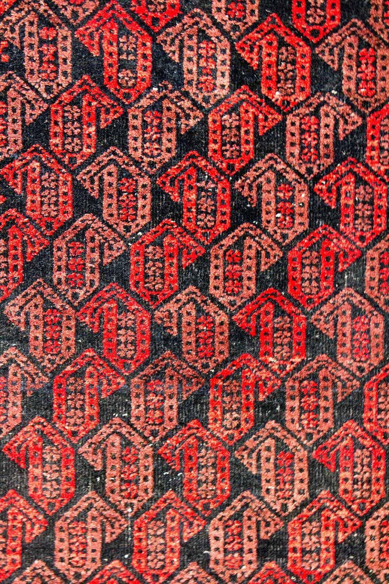 Runner Baluch-matta - 215 x 106 cm - flerfärgad