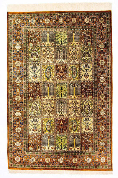 Qom silke Mattan 101x152cm - Persisk matta