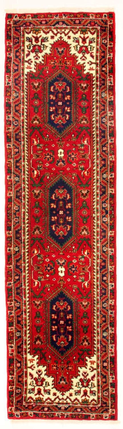 Runner Oriental Carpet - 334 x 89 cm - röd