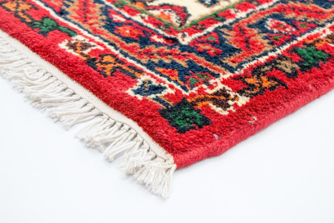 Runner Oriental Carpet - 334 x 89 cm - röd