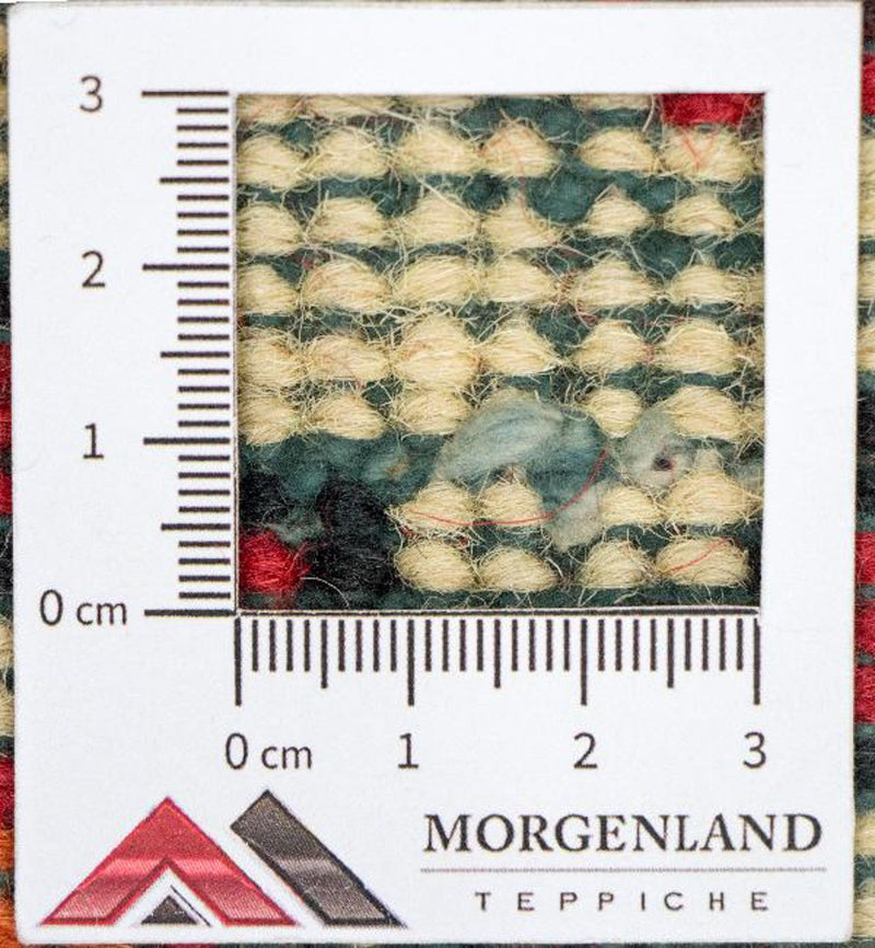 Runner Oriental Carpet - 334 x 89 cm - röd