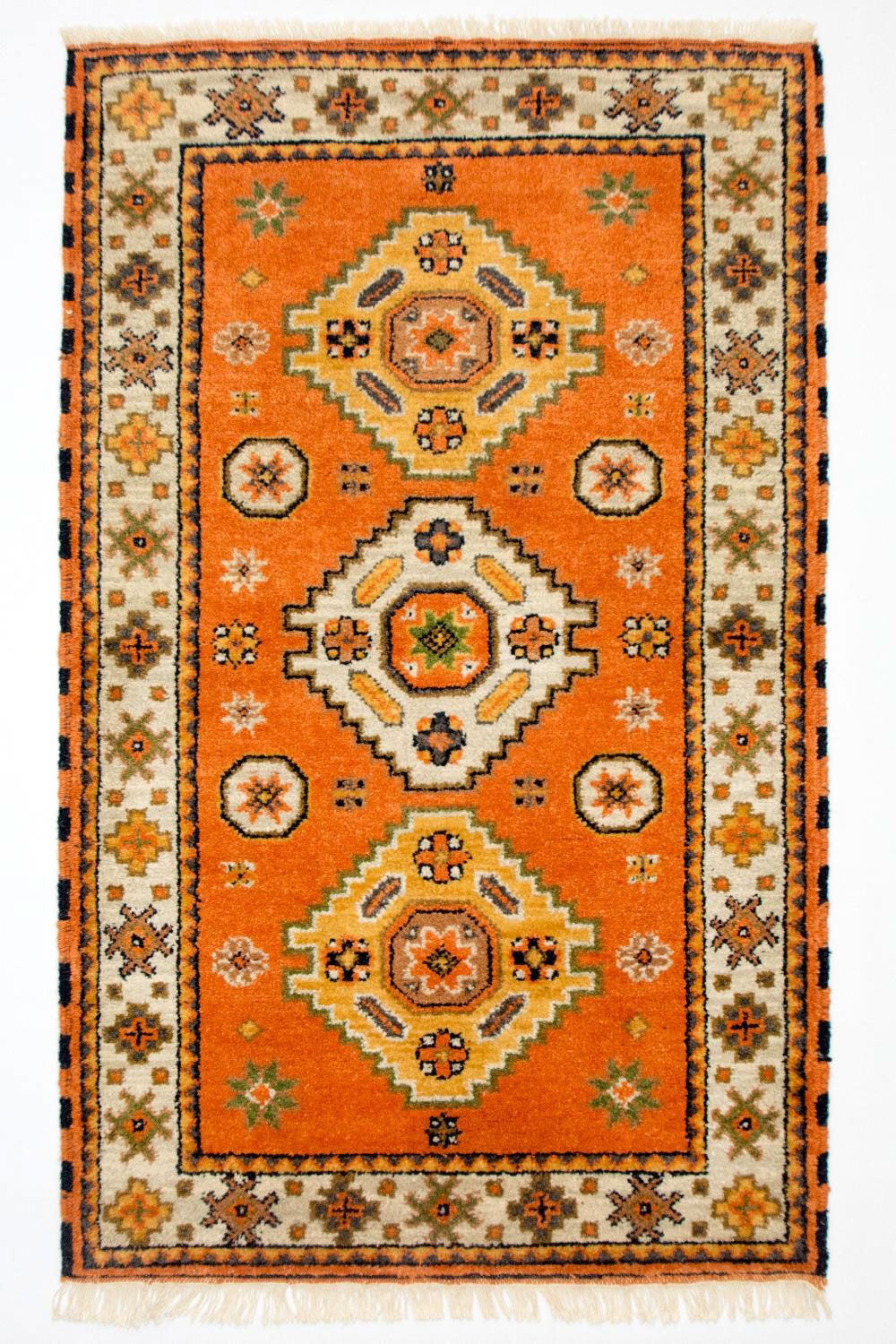 Oriental Carpet - 158 x 95 cm - orange