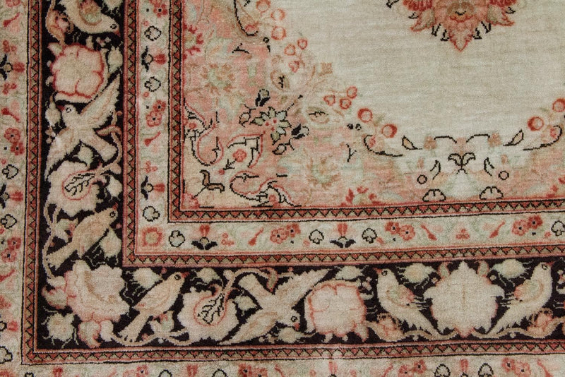 Silk Carpet - Ghom Silk - Premium - 120 x 70 cm - beige