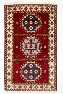 Oriental Carpet - 154 x 93 cm - röd