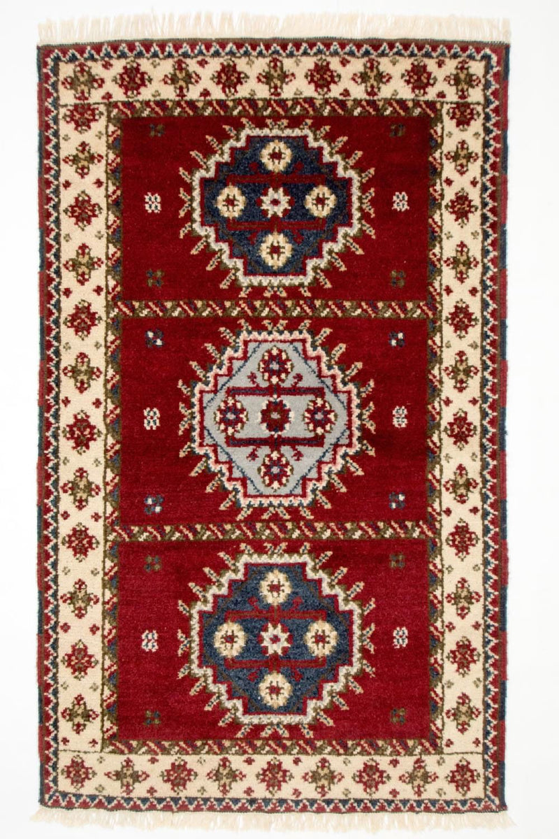 Oriental Carpet - 154 x 93 cm - röd