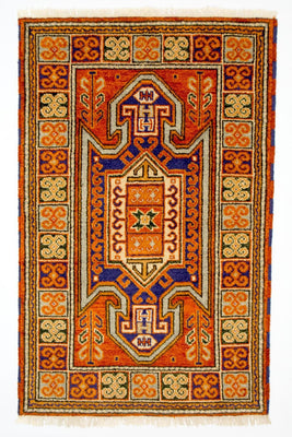 Oriental Carpet - 151 x 95 cm - orange