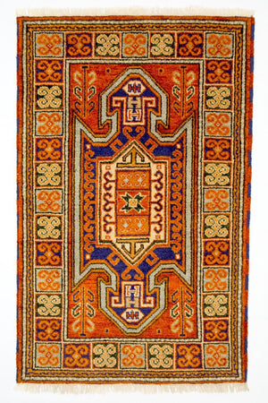 Oriental Carpet - 151 x 95 cm - orange