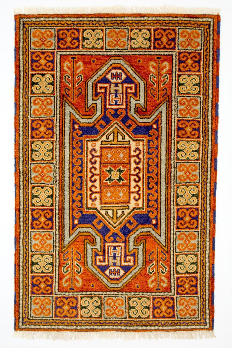 Oriental Carpet - 151 x 95 cm - orange