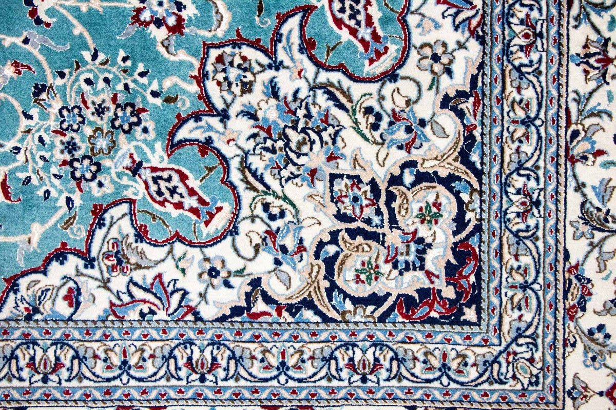 Persisk matta - Nain - Premium - 357 x 219 cm - grön