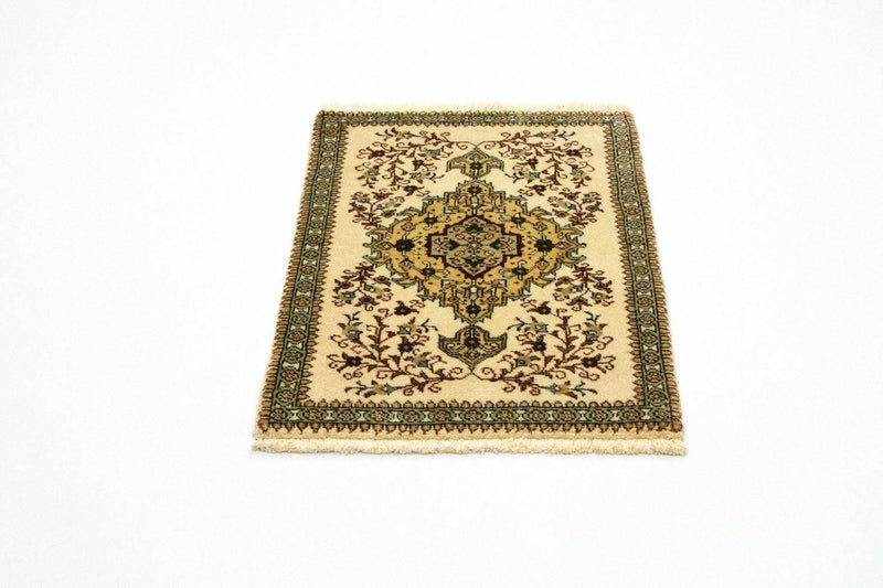 Persisk matta - Tabriz - 87 x 62 cm - beige