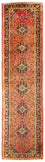 Runner Persiska mattor - Keshan - 392 x 102 cm - orange