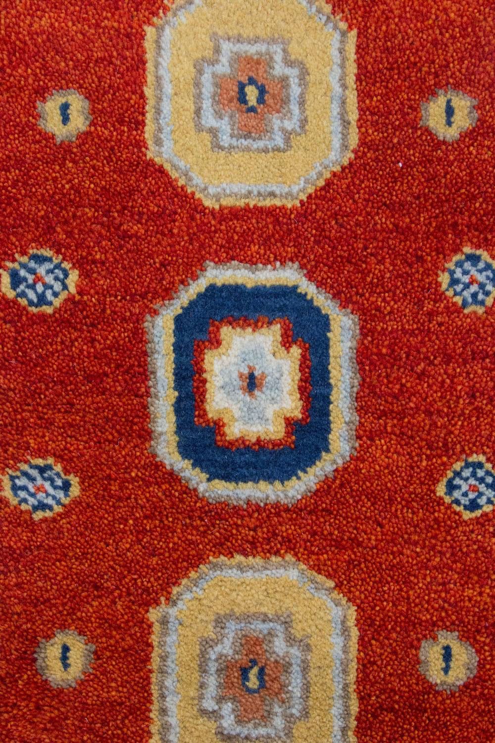 Oriental Carpet - 125 x 64 cm - röd