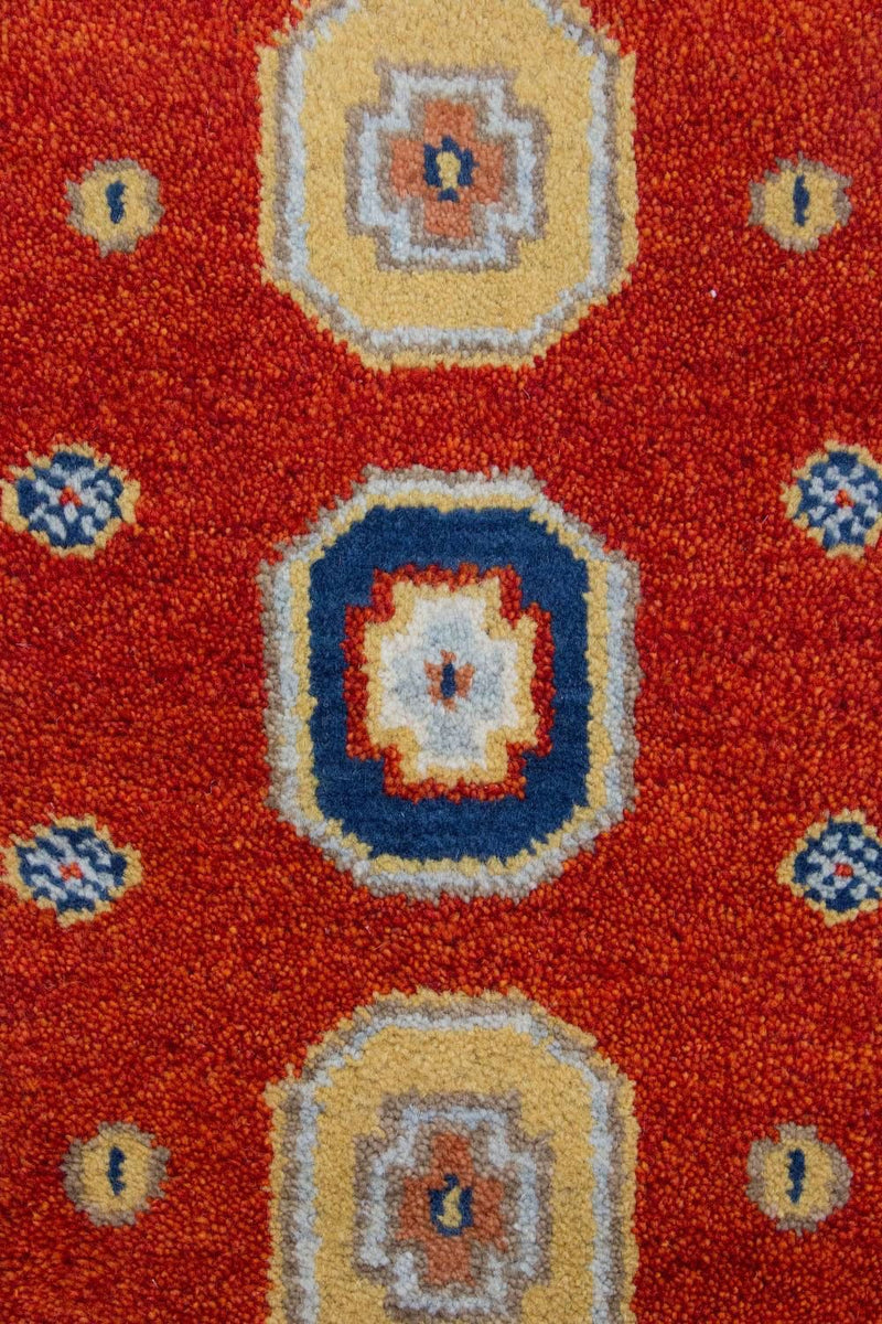 Oriental Carpet - 125 x 64 cm - röd