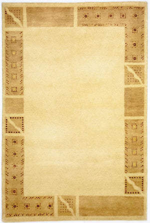 Gabbeh-matta - Loribaft Persian - 183 x 119 cm - beige