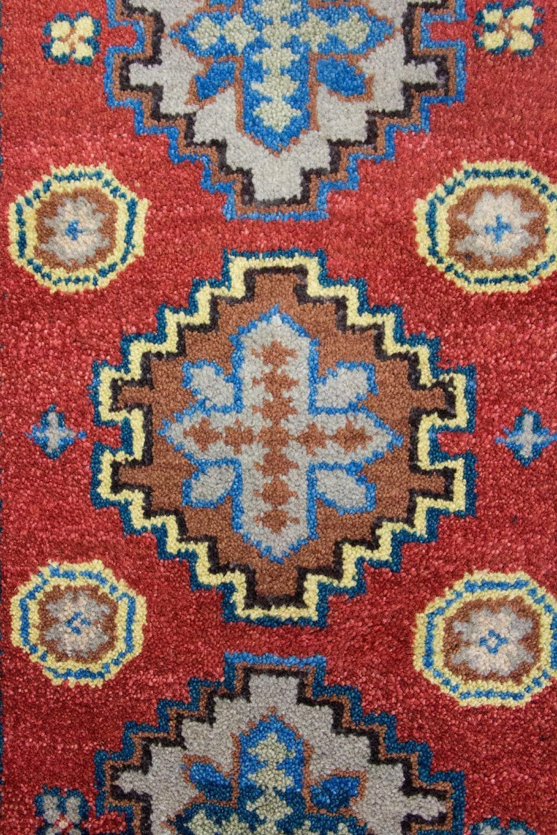 Oriental Carpet - 124 x 63 cm - röd