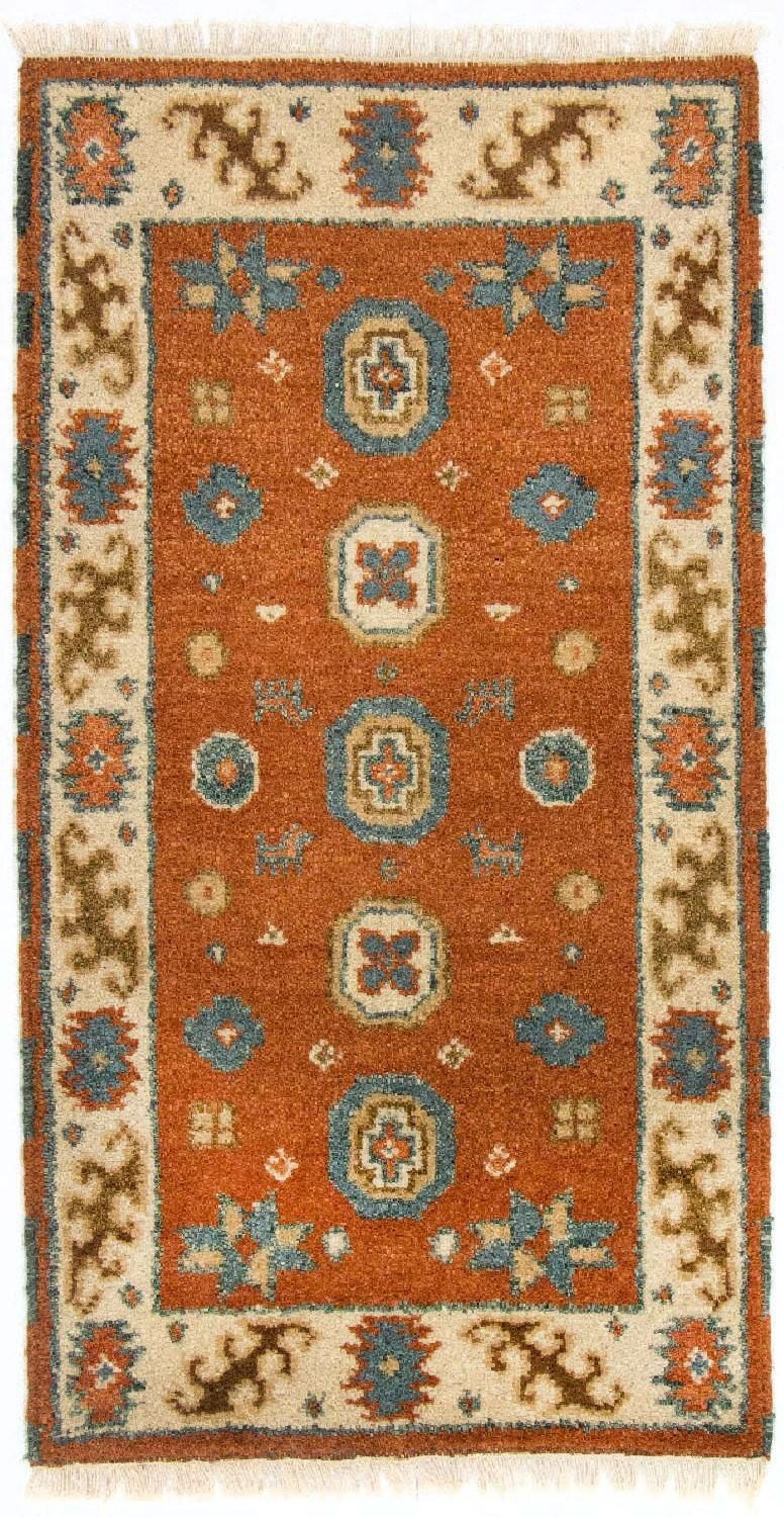 Oriental Carpet - 119 x 63 cm - orange