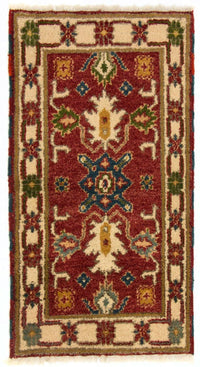Oriental Carpet - 124 x 67 cm - röd