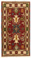 Oriental Carpet - 124 x 67 cm - röd