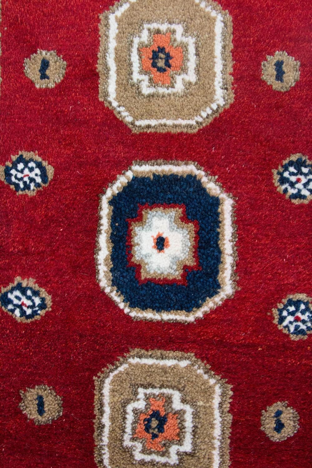 Oriental Carpet - 117 x 64 cm - röd