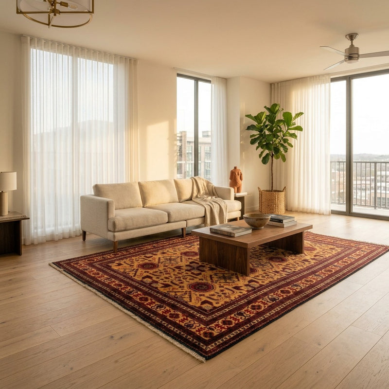 Hatchlu Mattan 290x202cm - Oriental Carpet