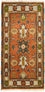 Oriental Carpet - 123 x 65 cm - orange