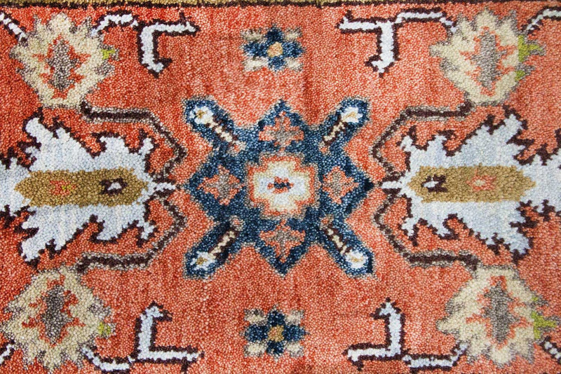 Oriental Carpet - 123 x 65 cm - orange