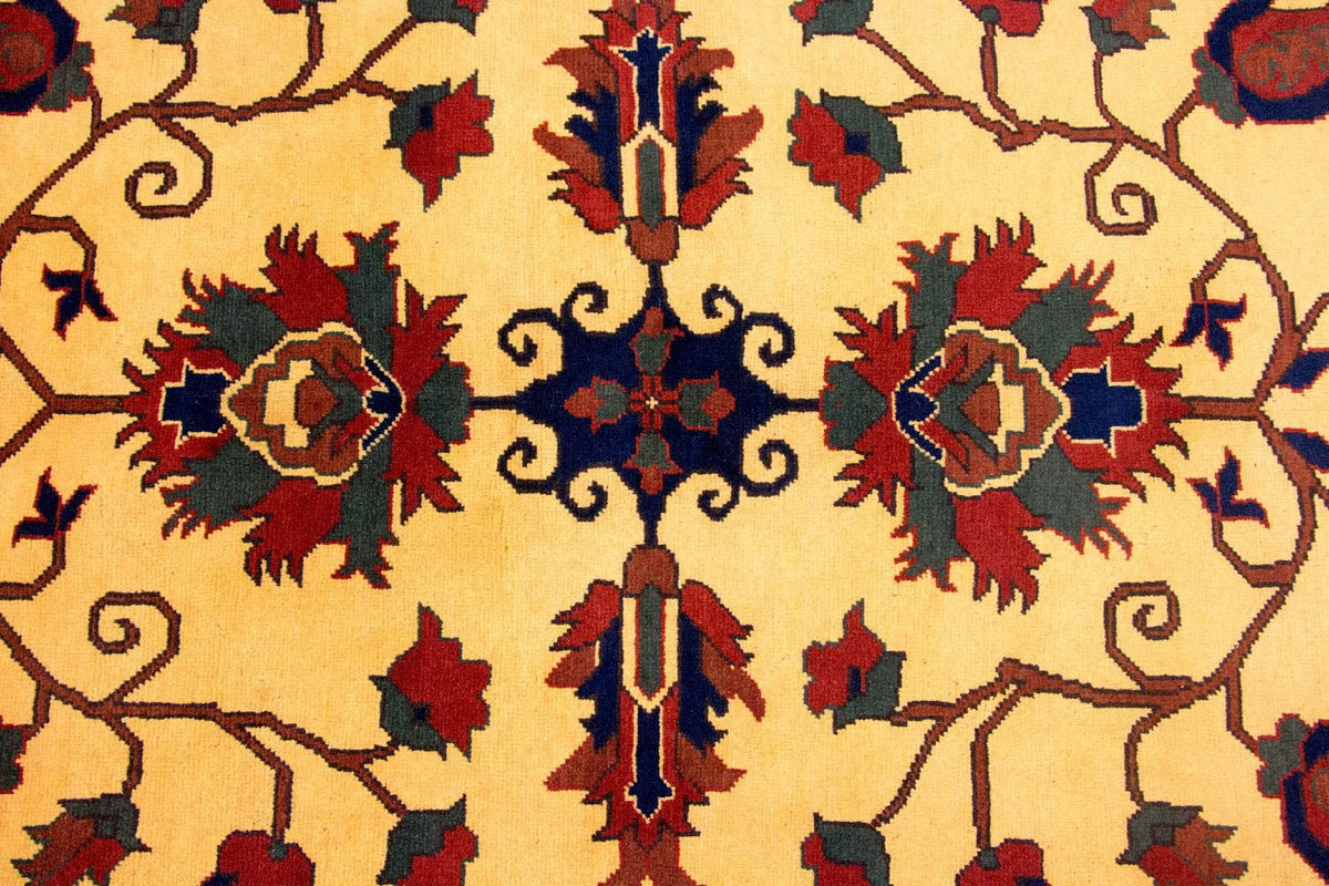 Afghansk matta - Hatshlu - 201 x 155 cm - gul