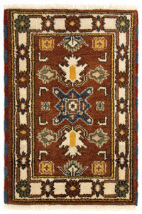 Oriental Carpet - 92 x 61 cm - brun