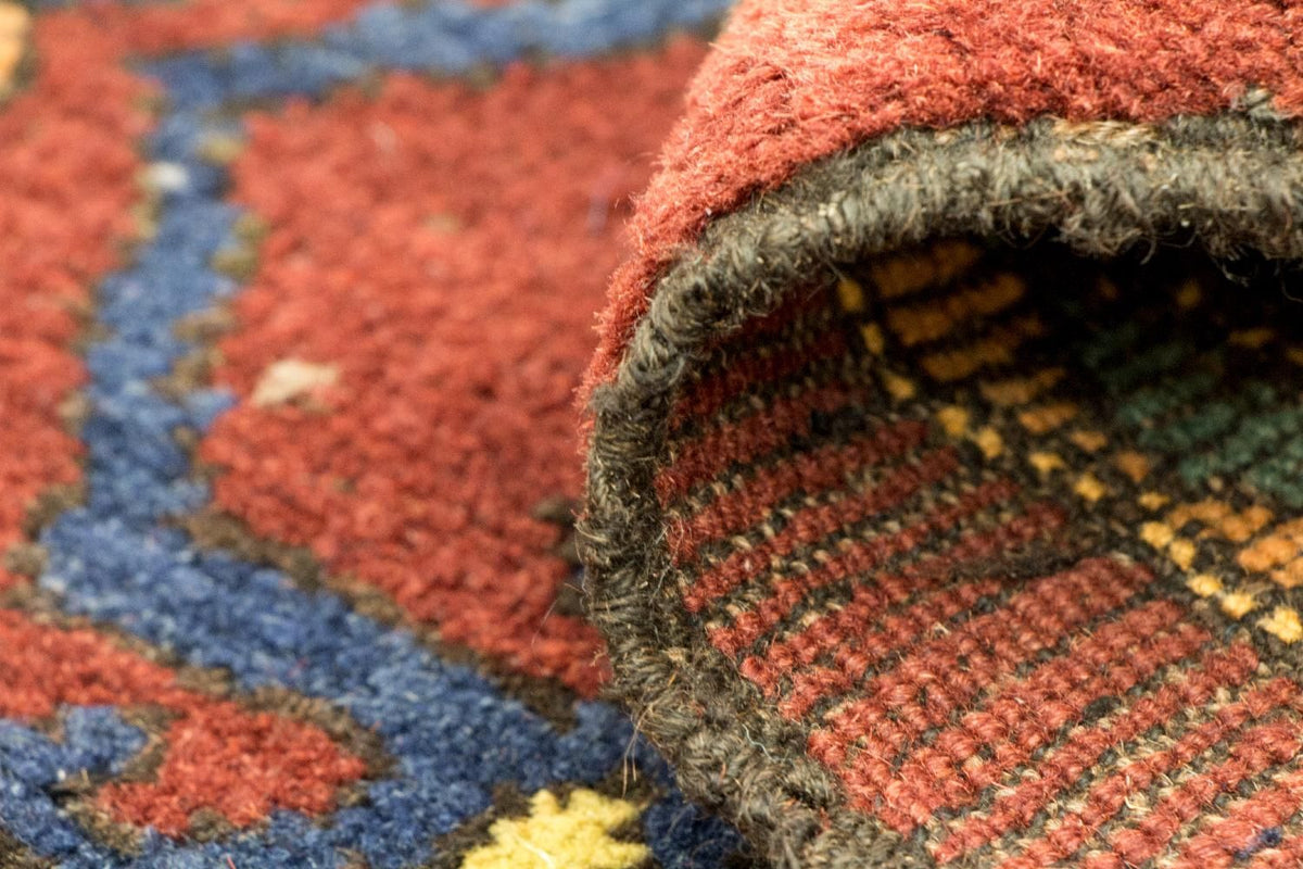 Afghansk matta - Kunduz - 294 x 211 cm - röd