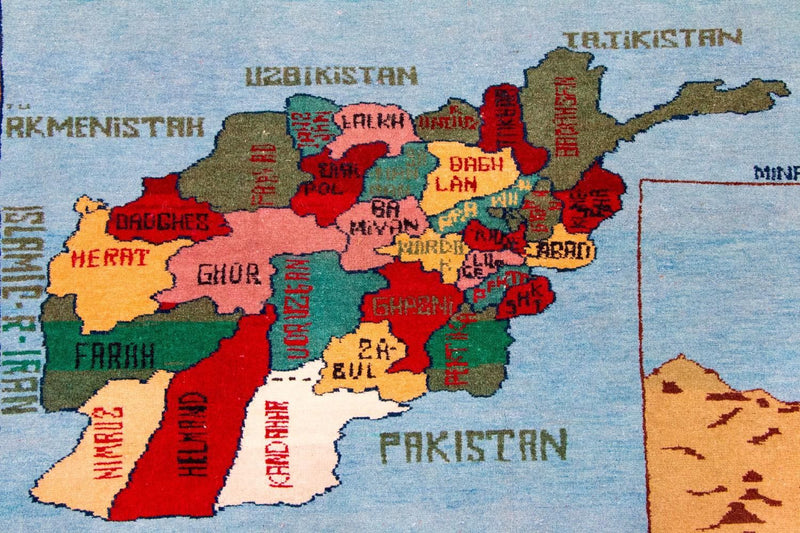 Bildmatta - 182 x 132 cm - flerfärgad