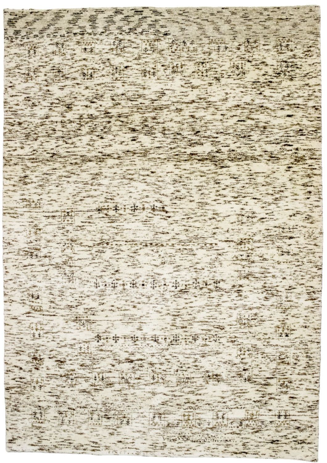 Ullmatta - 198 x 142 cm - beige