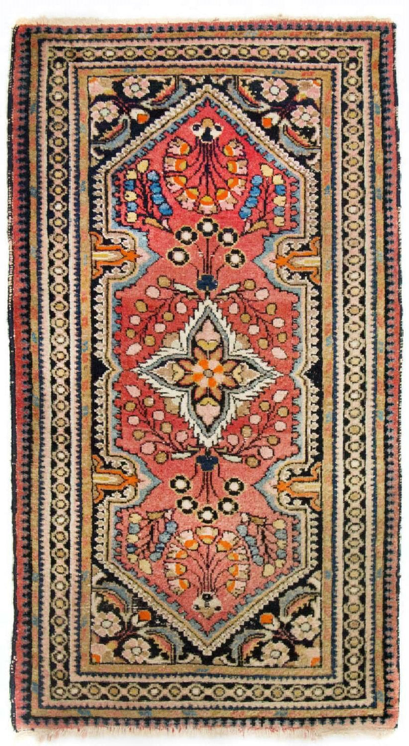 Persisk matta - Nomadic - 126 x 66 cm - röd