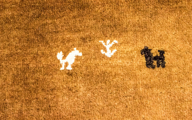 Gabbeh-matta - Loribaft Persian - 220 x 156 cm - rost