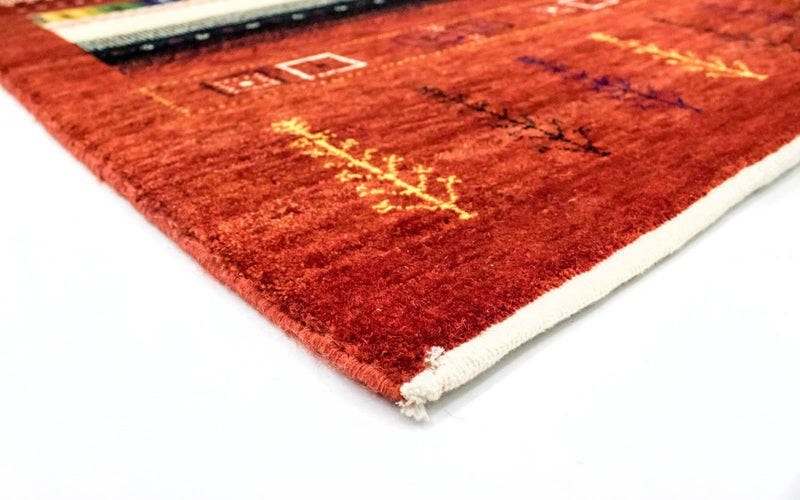 Gabbeh-matta - Loribaft Persian - 241 x 172 cm - färgad