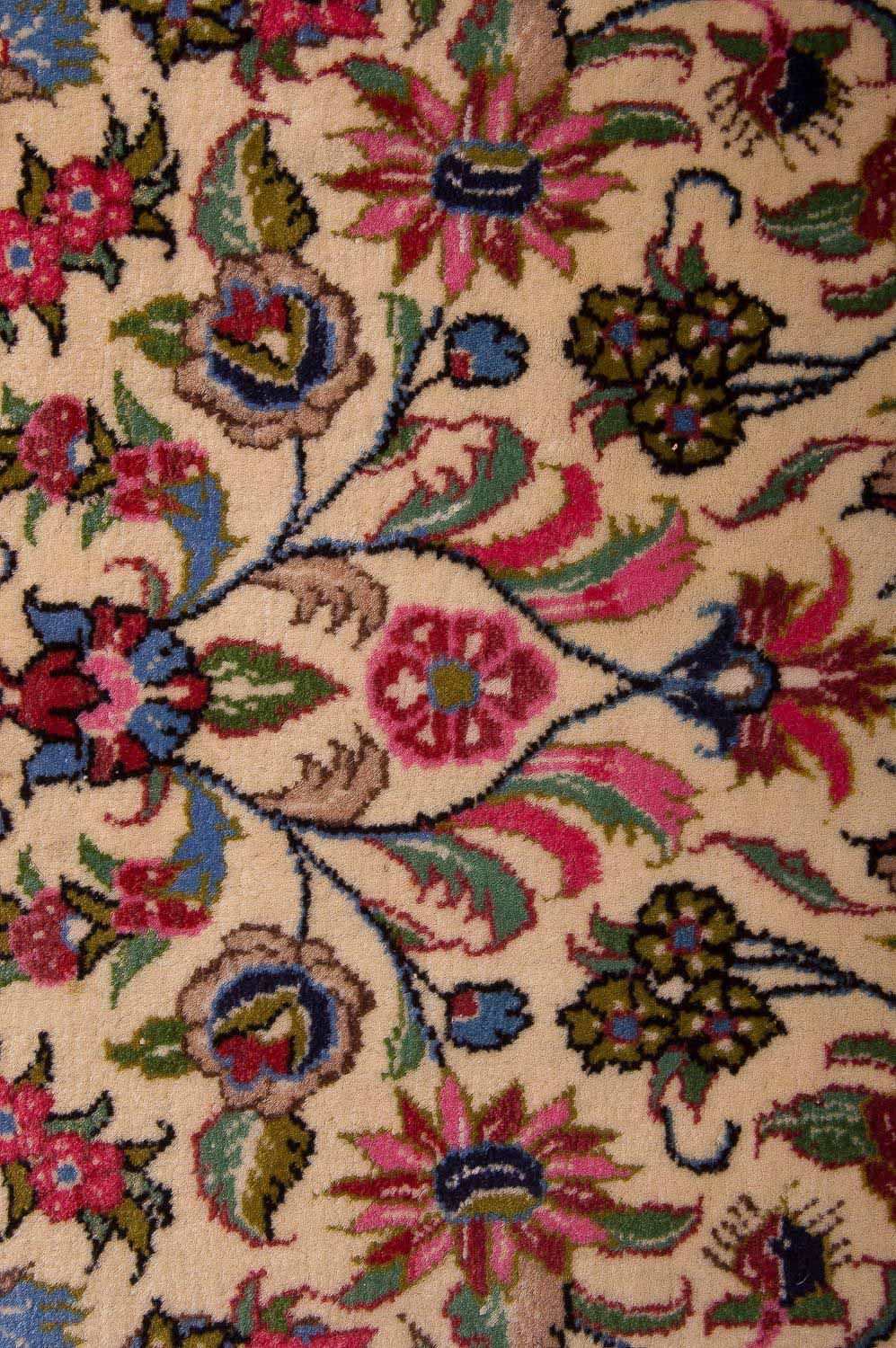 Persisk matta - Ghom - 110 x 77 cm - flerfärgad