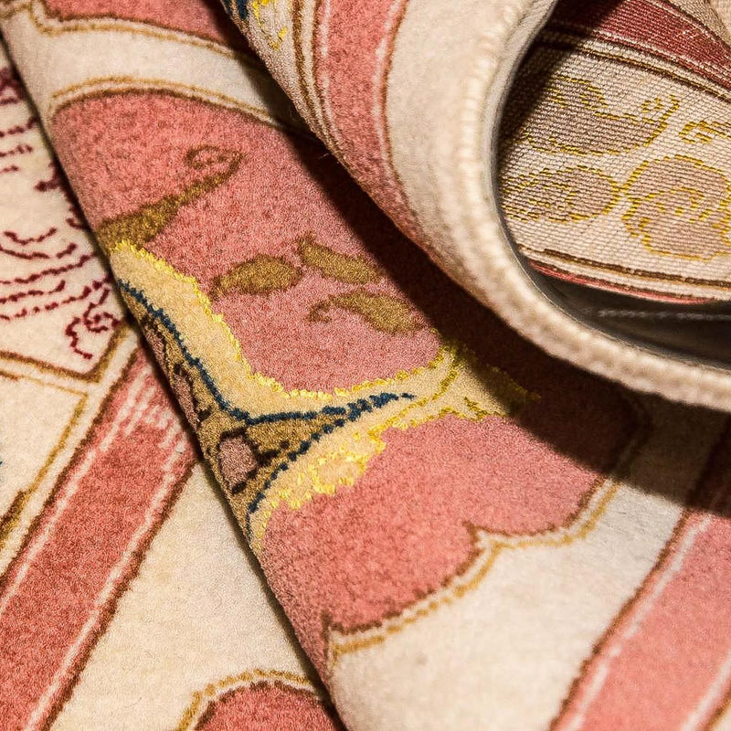 Persisk matta - Tabriz - Royal - 109 x 99 cm - flerfärgad