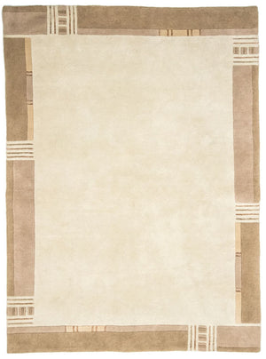 Nepal mattan - 241 x 175 cm - beige