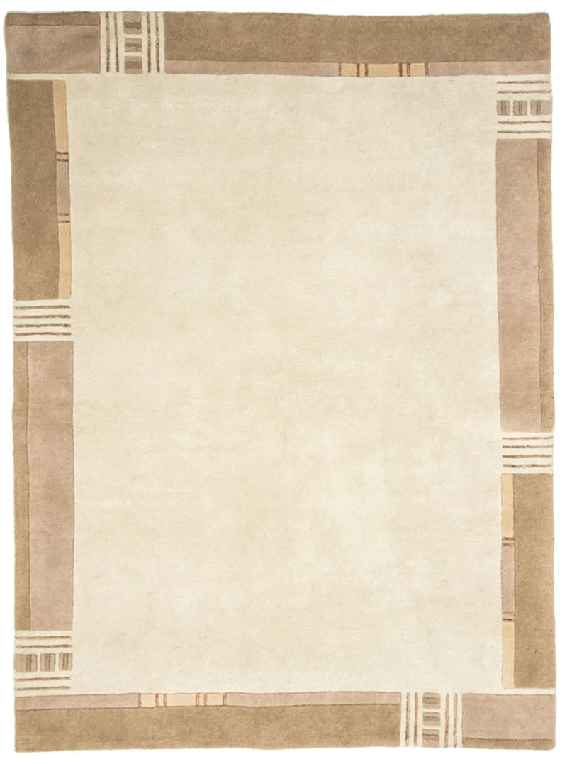 Nepal mattan - 241 x 175 cm - beige