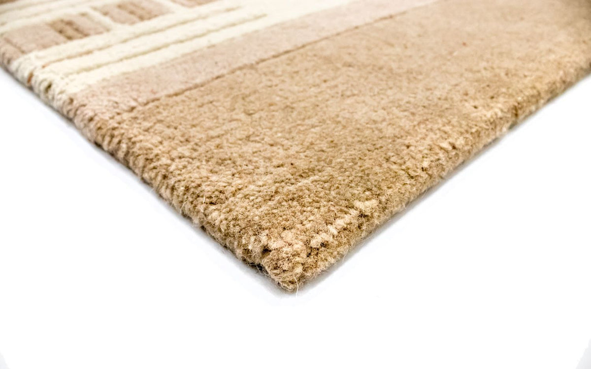 Nepal mattan - 241 x 175 cm - beige