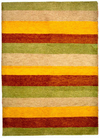 Gabbeh-matta - Indus - 200 x 142 cm - färgad