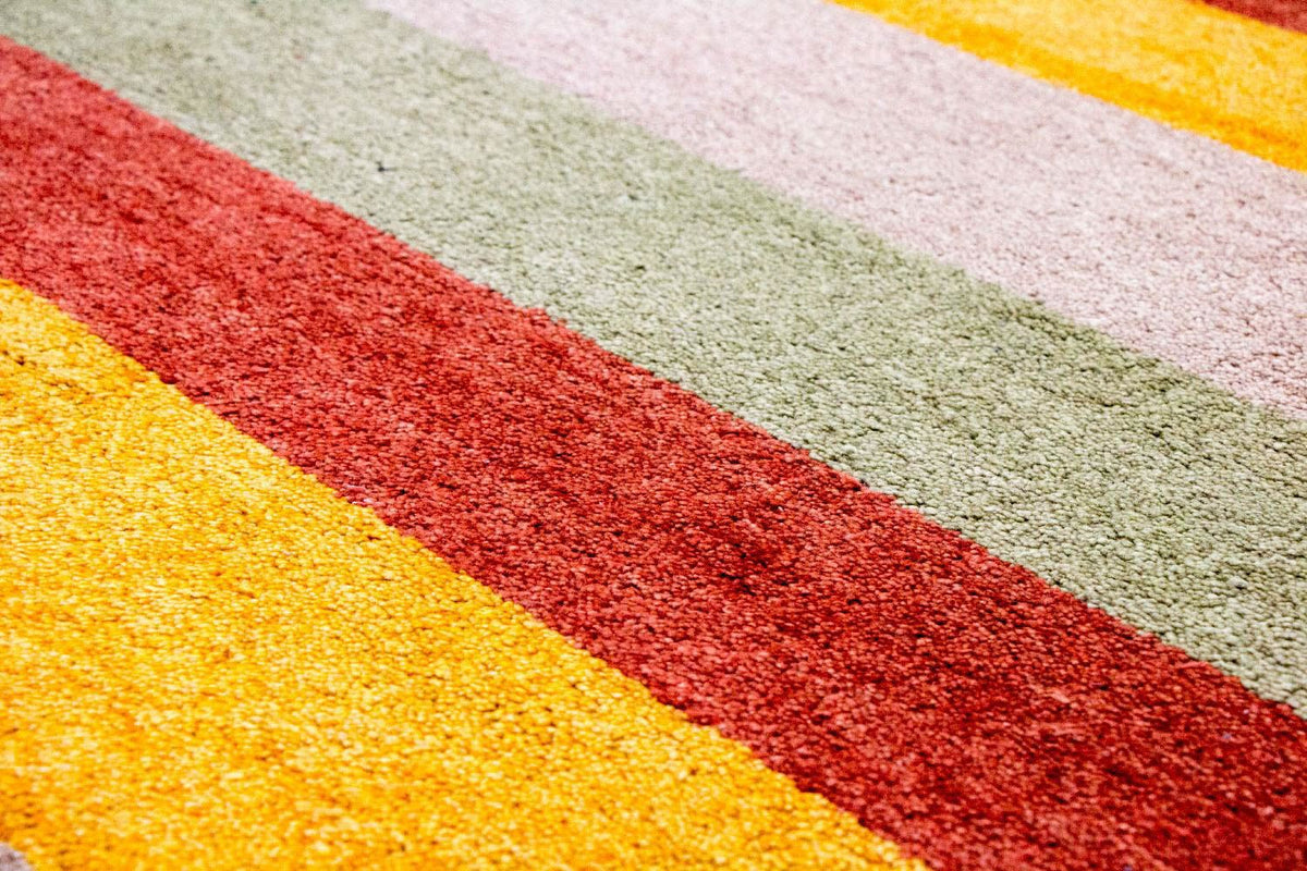 Gabbeh-matta - Indus - 200 x 142 cm - färgad